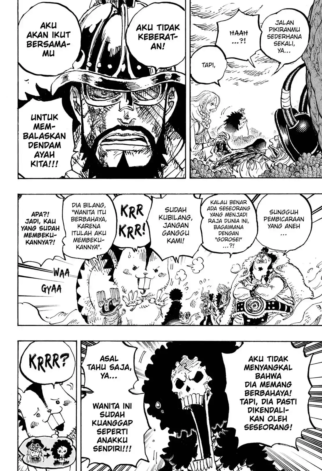 One Piece berwarna 1188 1189 1190 bahasa indonesia
